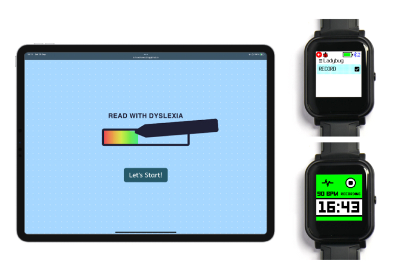 App development examples for smart watch and iPad